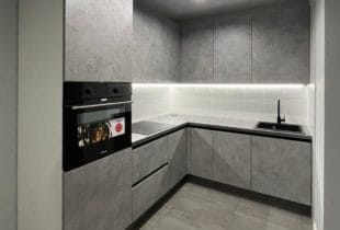 Угловая кухня Луна 4 м